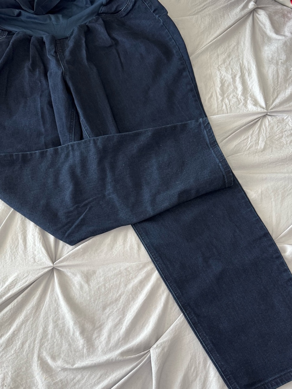 Indigo Blue Women’s Navy Stretch Maternity Jean